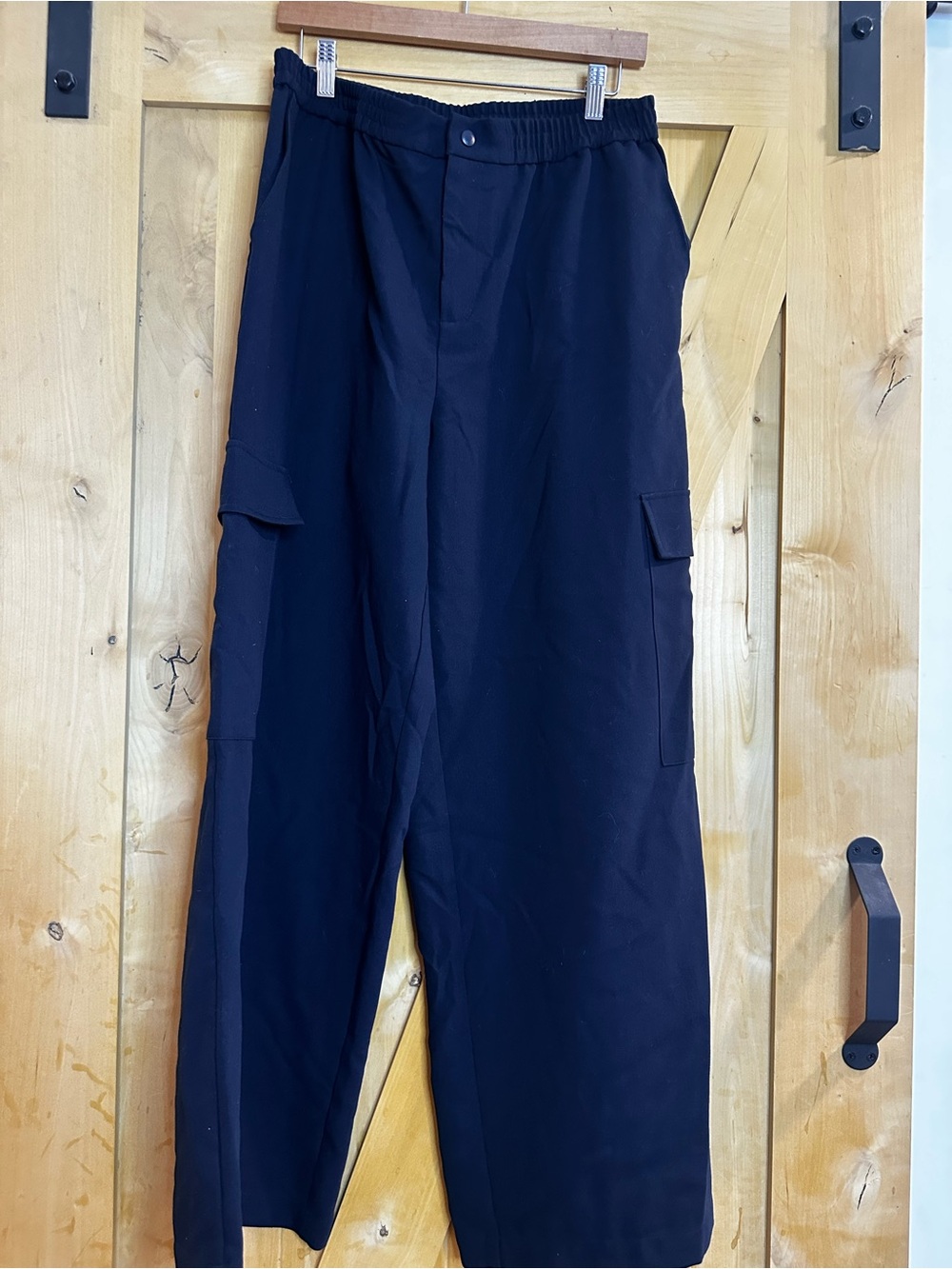 Women’s Black Cargo pants  - Elastic Waist